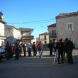 SS 2011 1 Los participantes van llegando a la plaza de Torrescárcela.