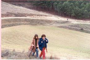 SS 1994 1 Tere y Gwendo subiendo desde Esguevillas.