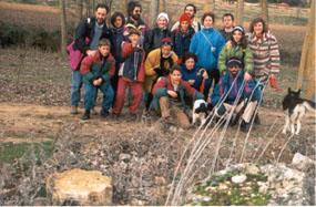 SS 1995 1 Marchistas posando. De aquí están tomados los participantes.