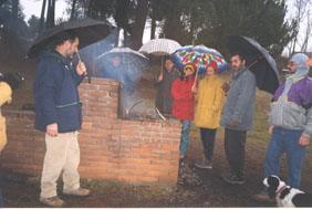 SS 1998 2 Comida y hoguera en Fuentemínguez. Con lluvia.