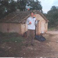 SS 2906 26 Malabares por el aprendiz, y Marcos, (nuevo este año). En esta caseta, Tato y los chicos hicieron la hoguera porque este año había riesgo de incendios.