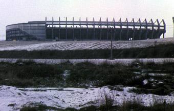 SS 1985 2 Nevada. Salida de Valladolid. El nuevo estadio Zorrilla.
