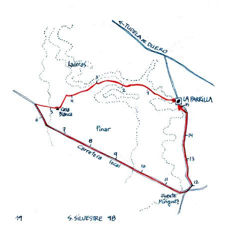 San Silvestre 1998 - Ruta.