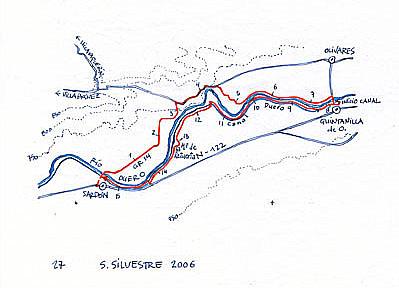 San Silvestre 2006 - Ruta.