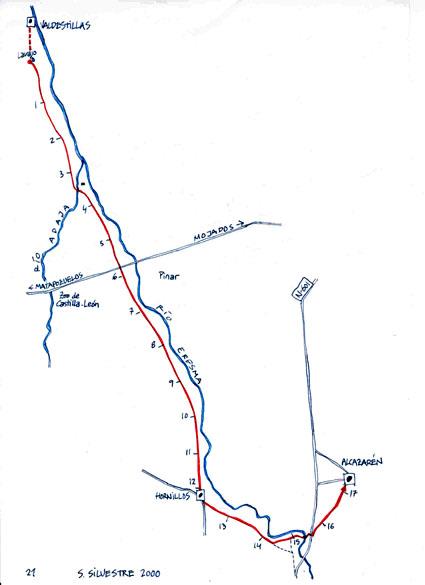 San Silvestre 2000 - Ruta.