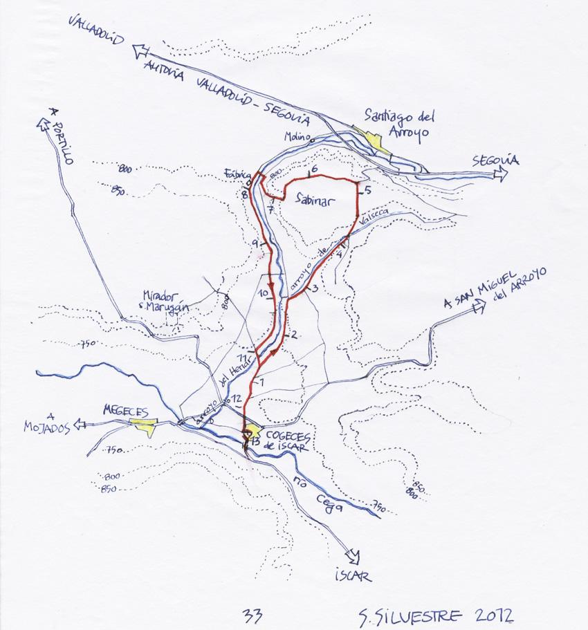 San Silvestre 2012 - Ruta.