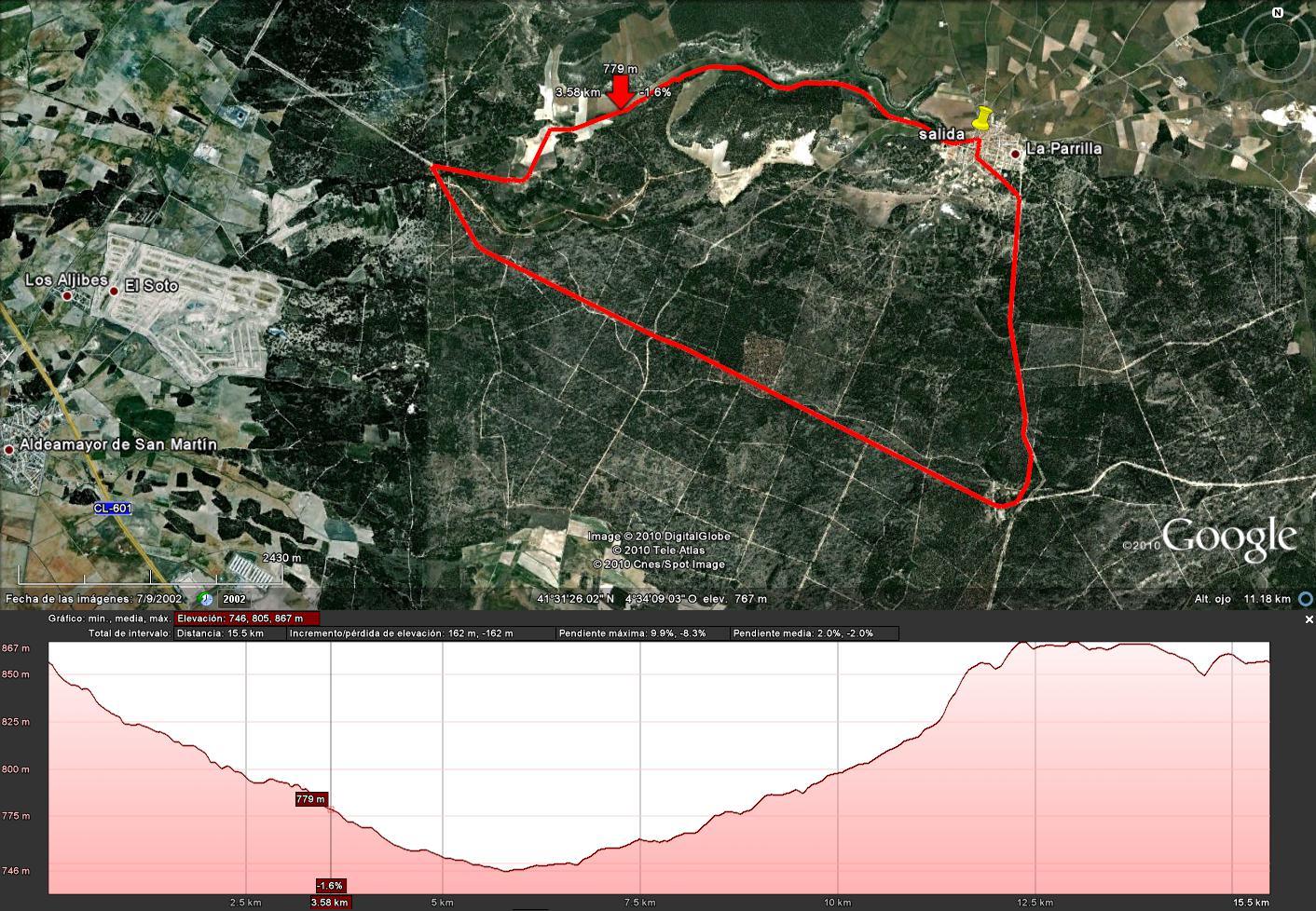 SS 1998 Ruta marcha 19 foto -LA PARRILLA