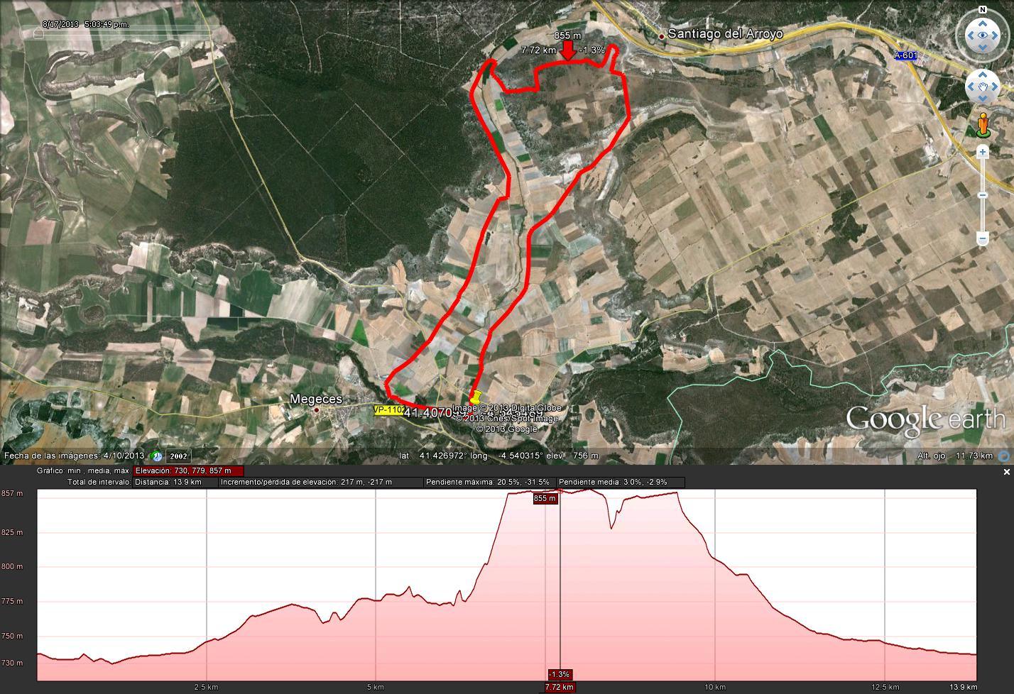 SS 2012 Ruta marcha 33 fotoCOGECES DE ISCAR