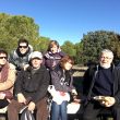 SS 2018 39 Posando, descansando y comiendo en los bancos del mirador.