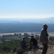 SS 2019 48 Panorama con bruma y el camino hacia Cogeces de Iscar.