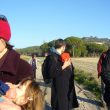 SS 2019 69 Sophie y Anaïs terminaron la marcha durmiendo.