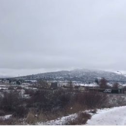 SS 2020 E 03 Paisaje nevado de la marcha segoviana.