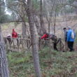 SS 2024 33 La marcha continua. Paso sobre el arroyo Valcorba