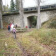 SS 2024 35 Llegando al túnel bajo la carretera N122.